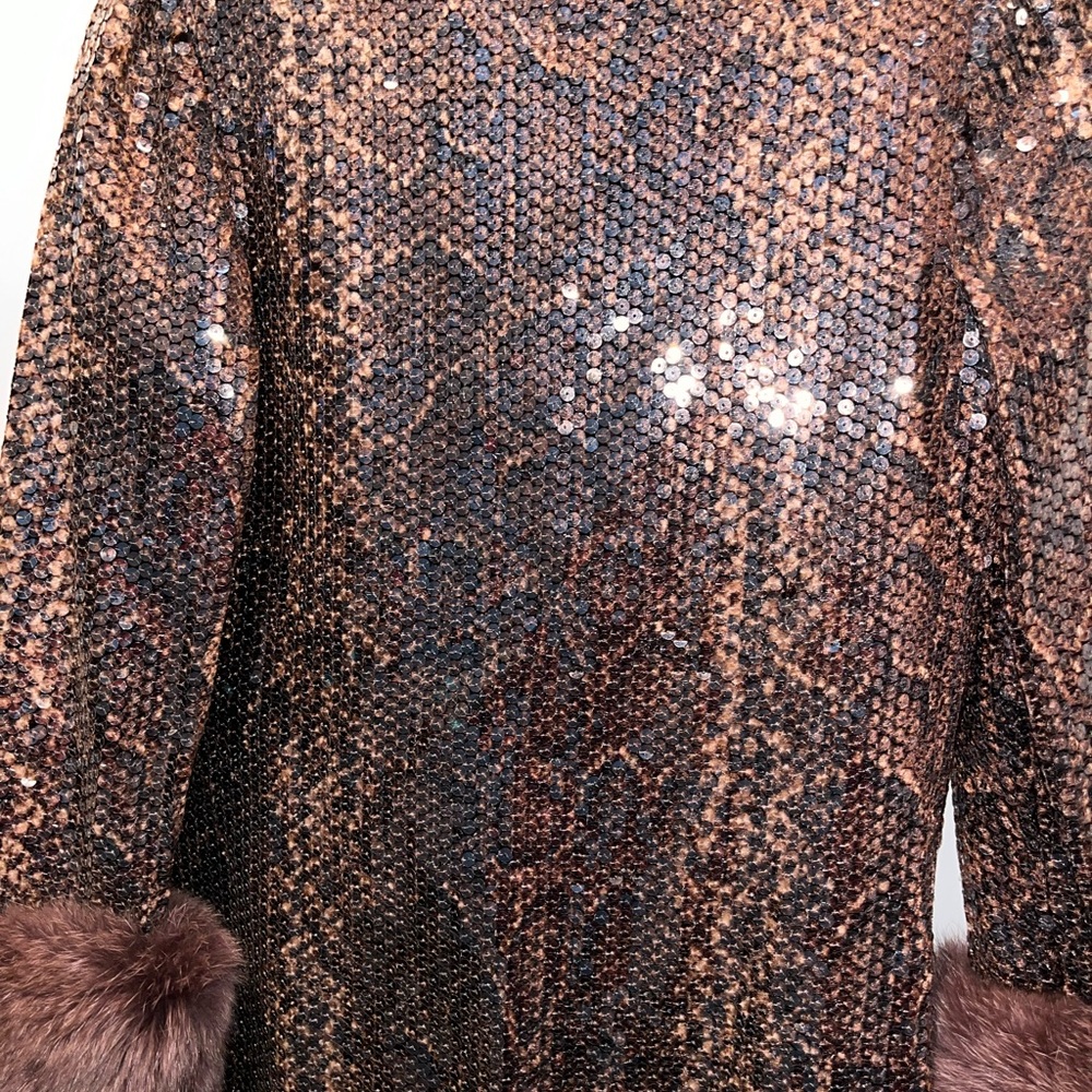 Vintage Bill Blass Sequin Suit - Picture 9 of 15